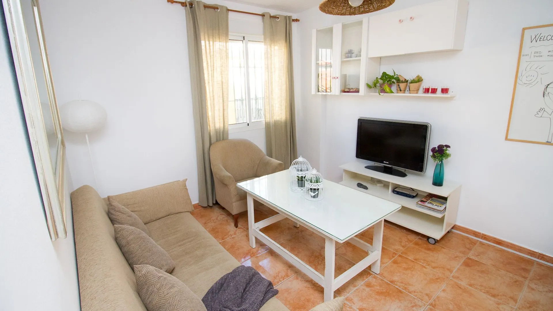 דירה מאלגה Stylish 2 Bedrooms Menita By La Recepcion